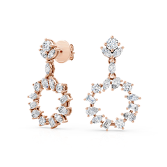 Diamond Chandelier Earrings