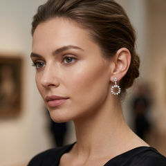 Diamond Chandelier Earrings