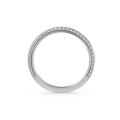 Knife Edge Lab Grown Diamond Wedding Band