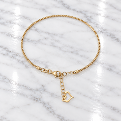 14k Yellow Gold Diamond Bead Bangle